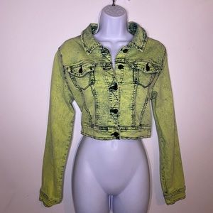Neon Jean Jacket